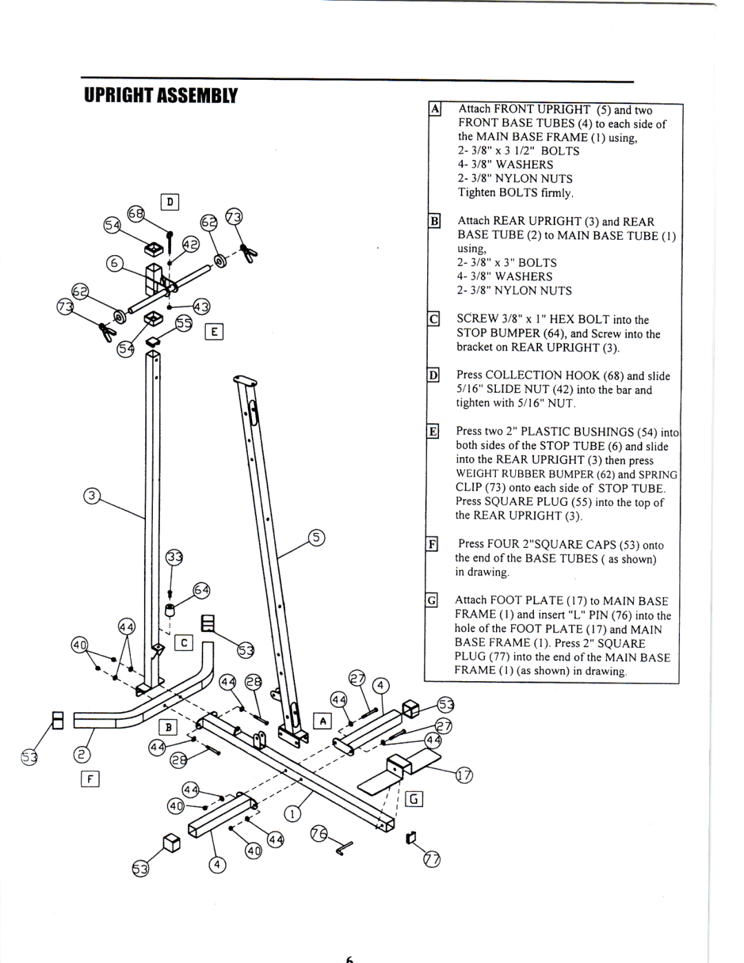 Keys Fitness ST-150 manual 