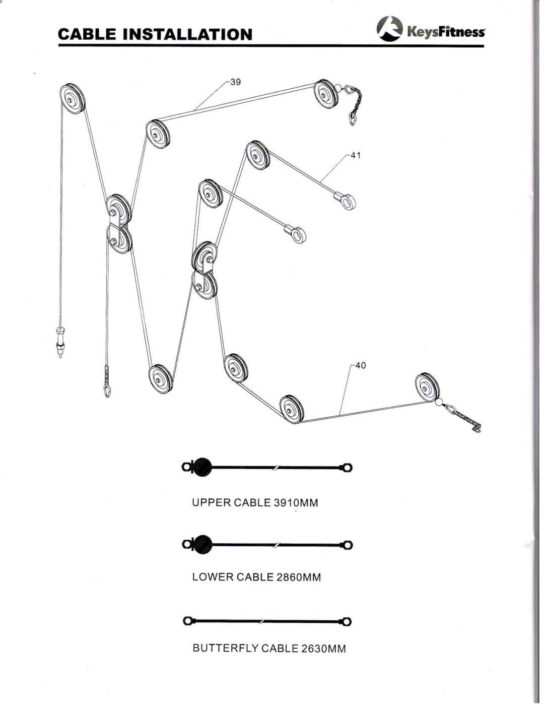 Keys Fitness ST-205 manual 