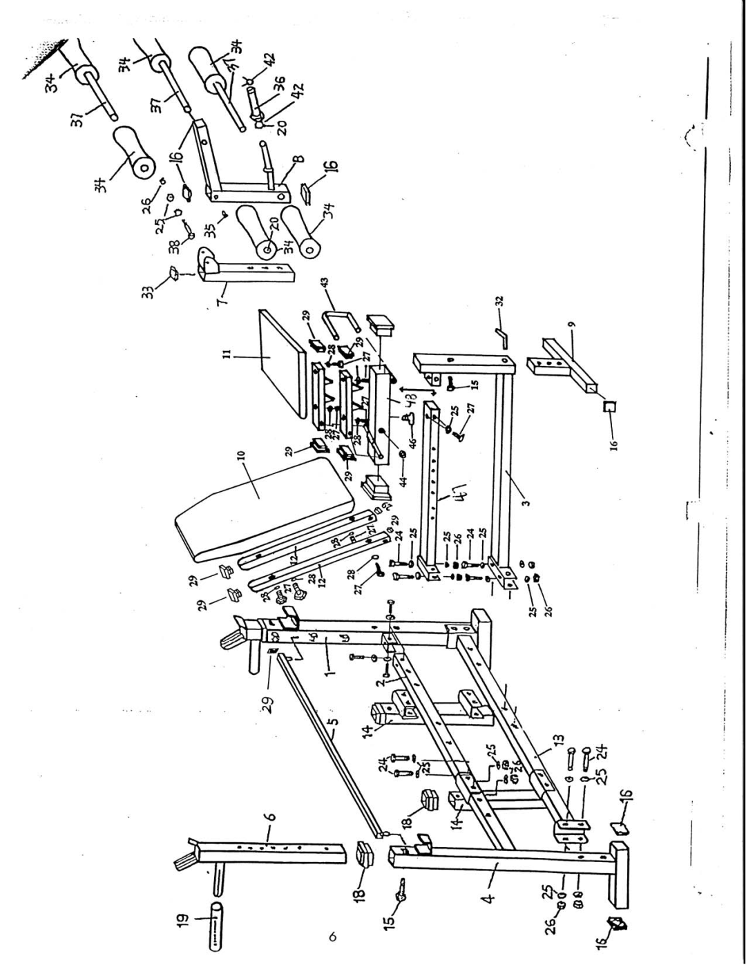 Keys Fitness ST-2300L manual 