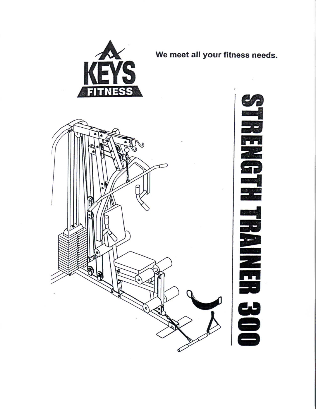 Keys Fitness ST-300 manual 