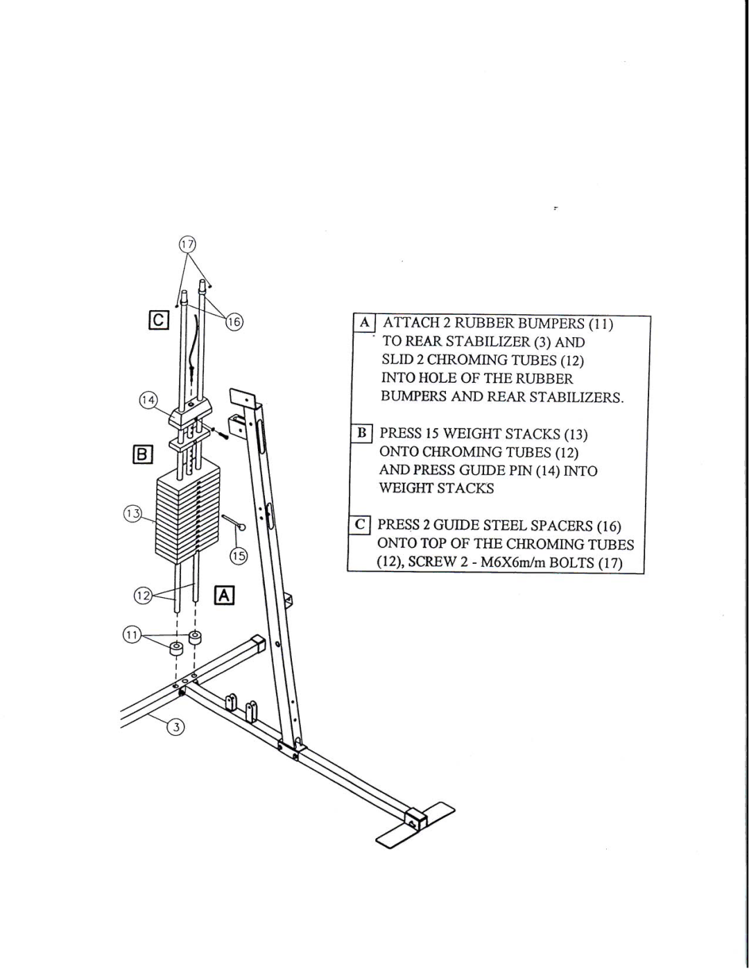 Keys Fitness ST-300 manual 