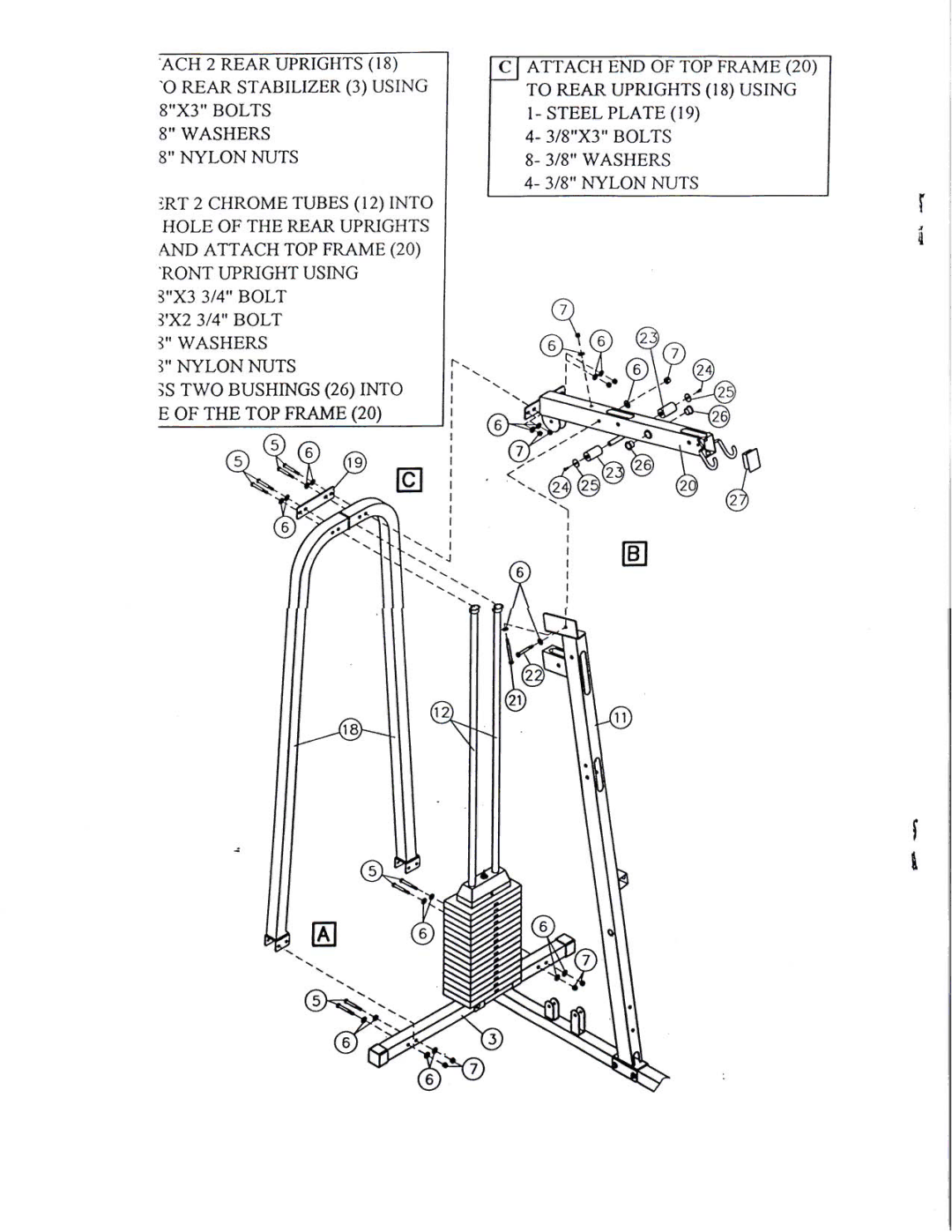 Keys Fitness ST-300 manual 