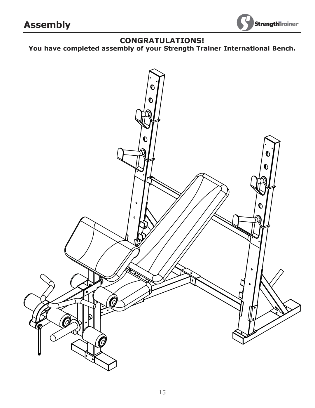 Keys Fitness ST-IB owner manual Congratulations 