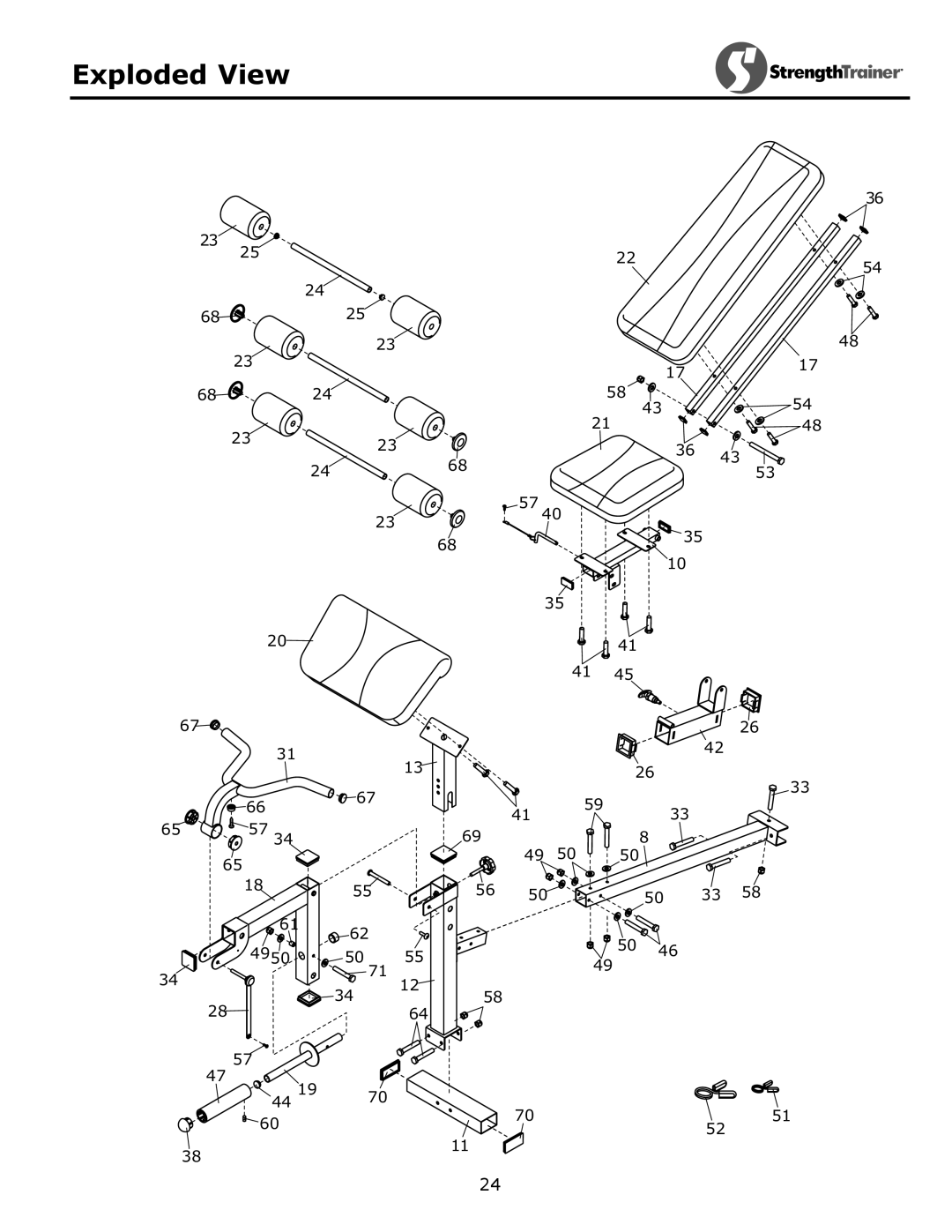 Keys Fitness ST-IB owner manual 4950 