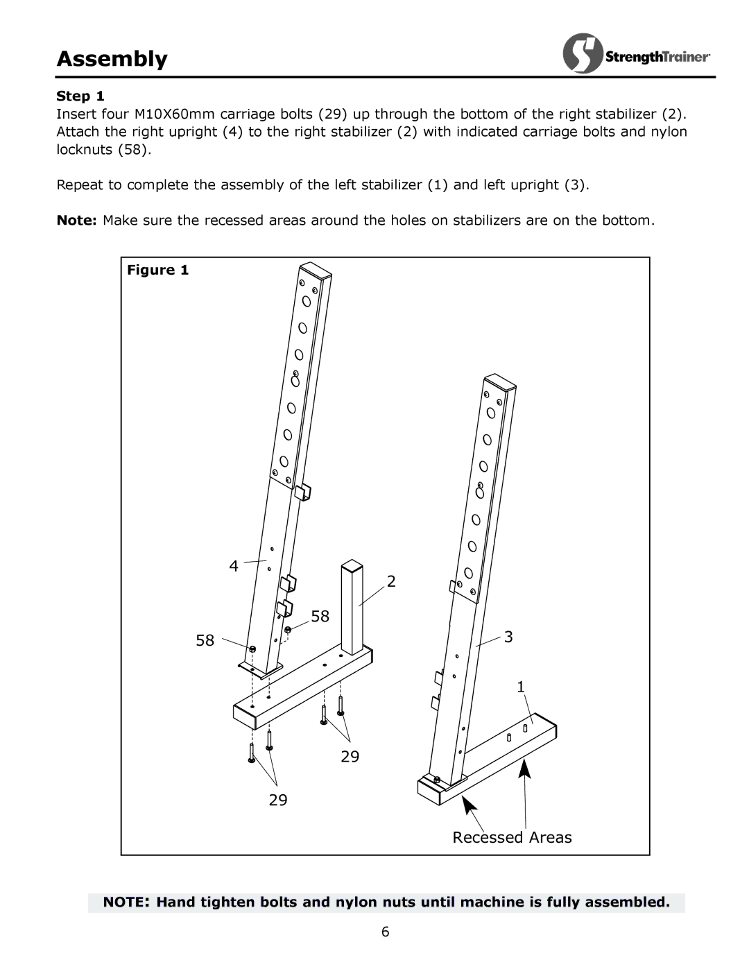 Keys Fitness ST-IB owner manual Step 