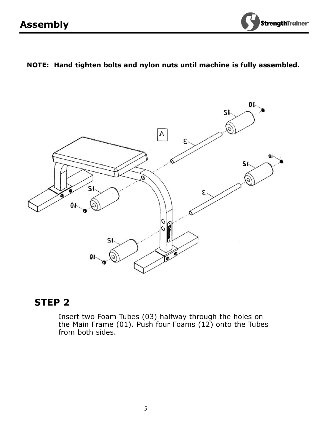 Keys Fitness ST-MAB owner manual Step 