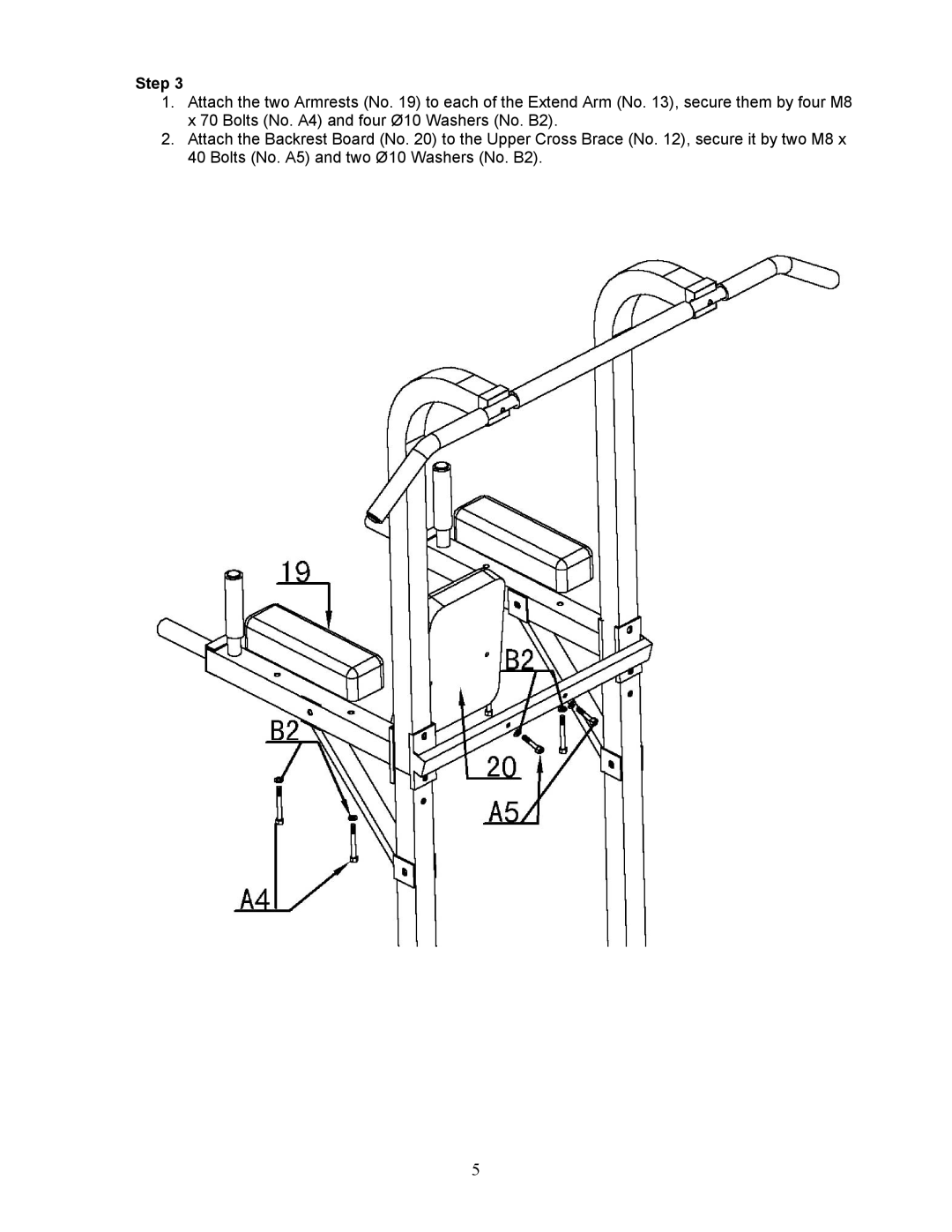 Keys Fitness ST-PT owner manual Step 