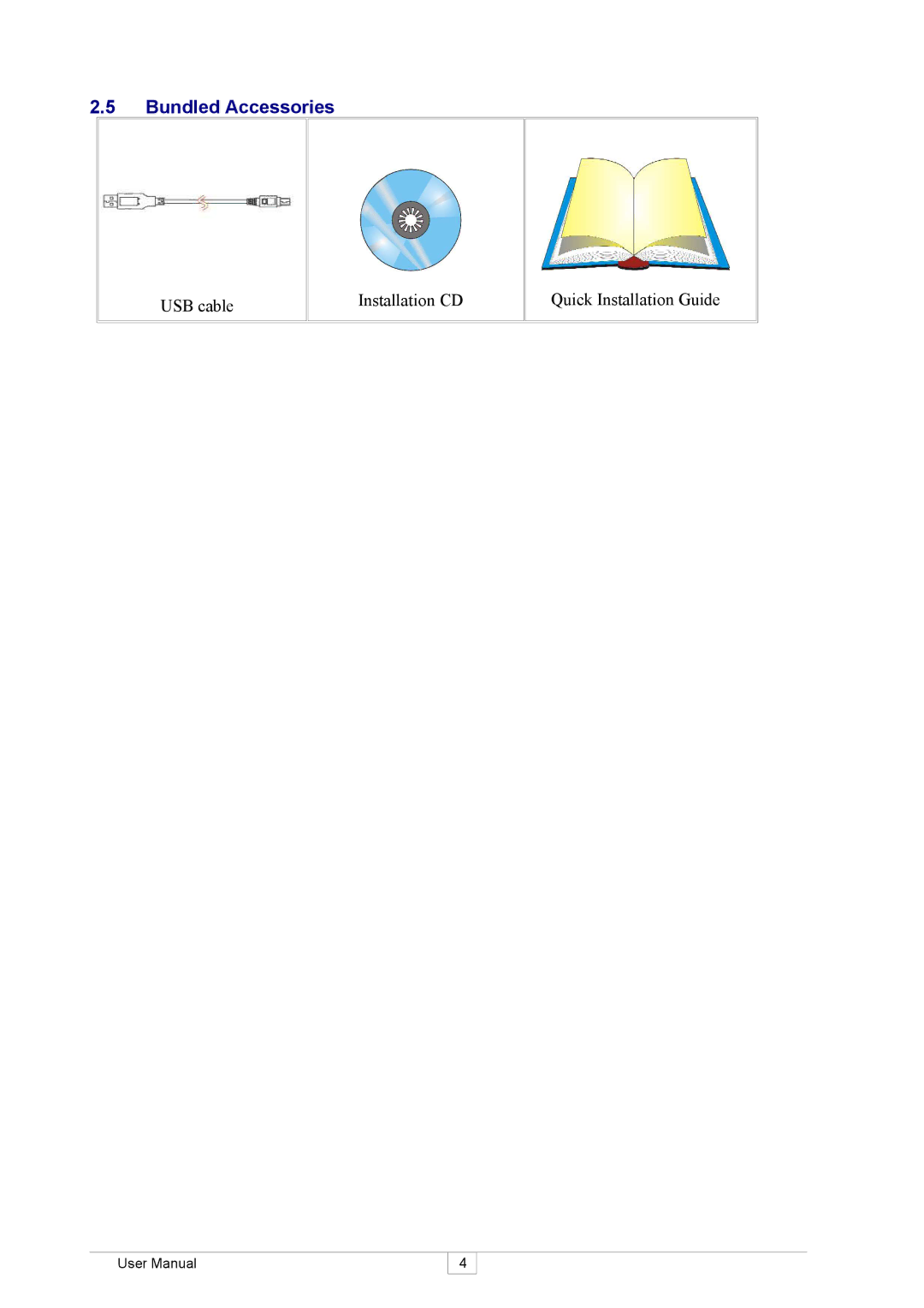 Keyspan SX-18D user manual Bundled Accessories 