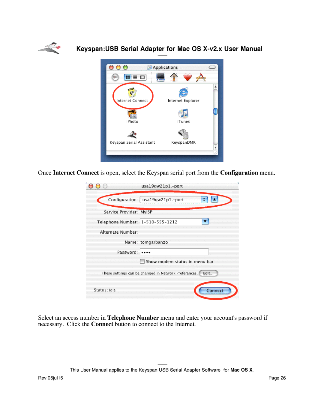 Keyspan USA-19Qi installation instructions Rev 05jul15 