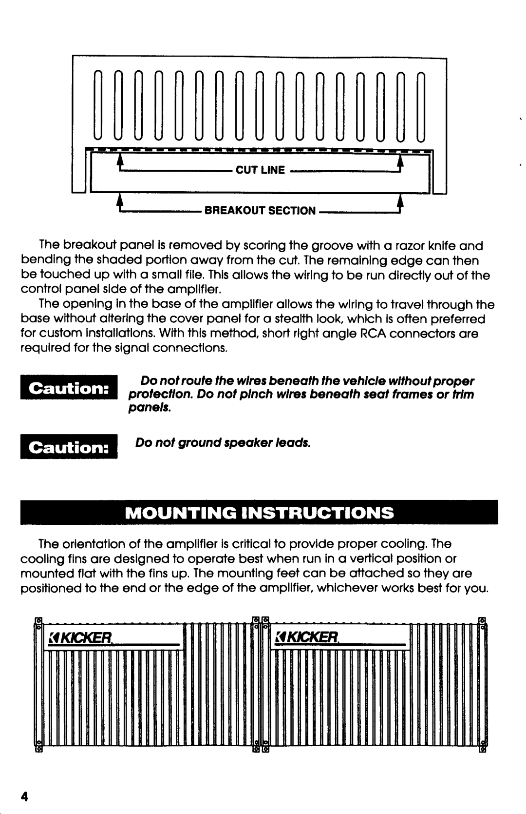 Kicker 40ss manual 