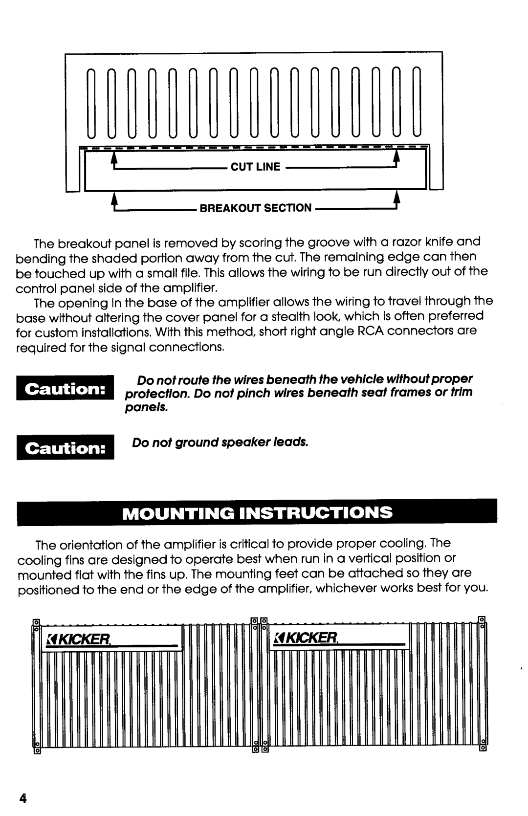 Kicker 80ss manual 