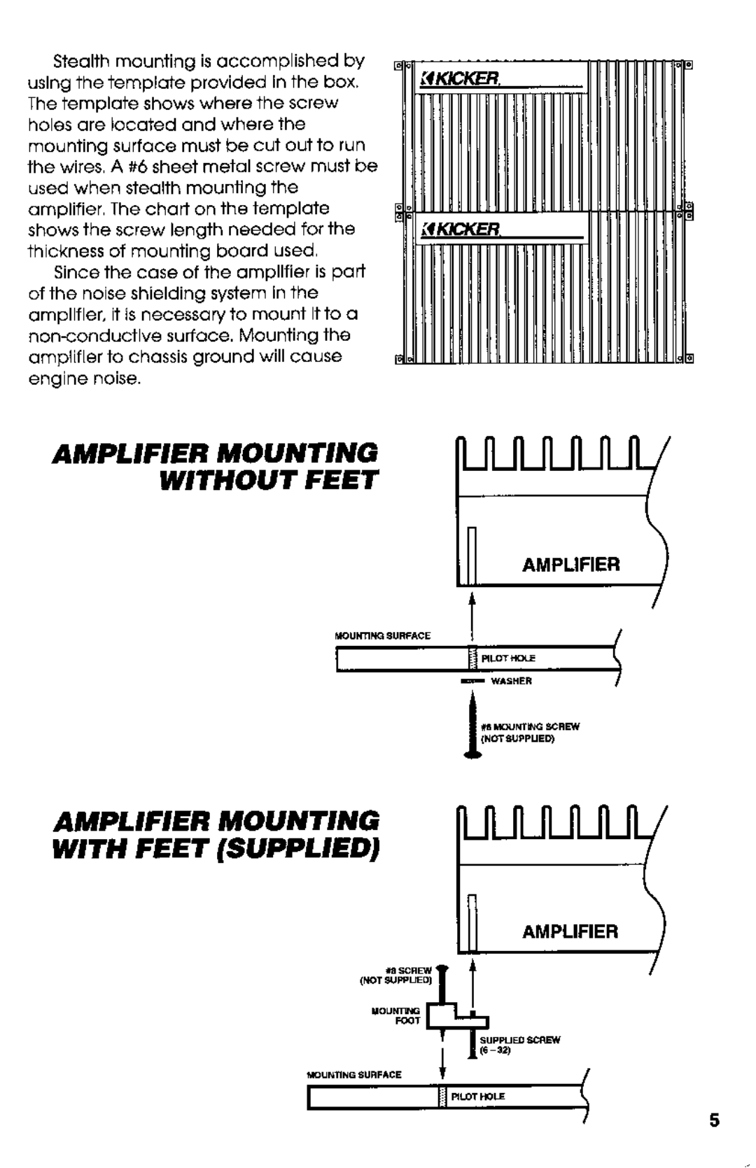 Kicker 80ss manual 