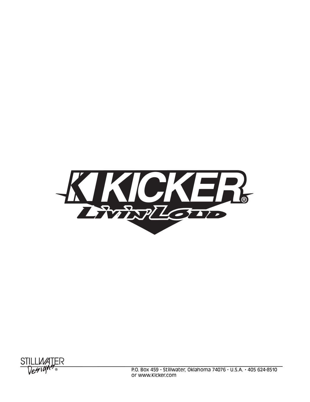 Kicker L7 technical manual 