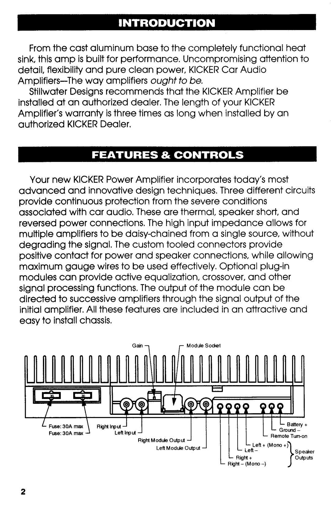 Kicker x50 manual 