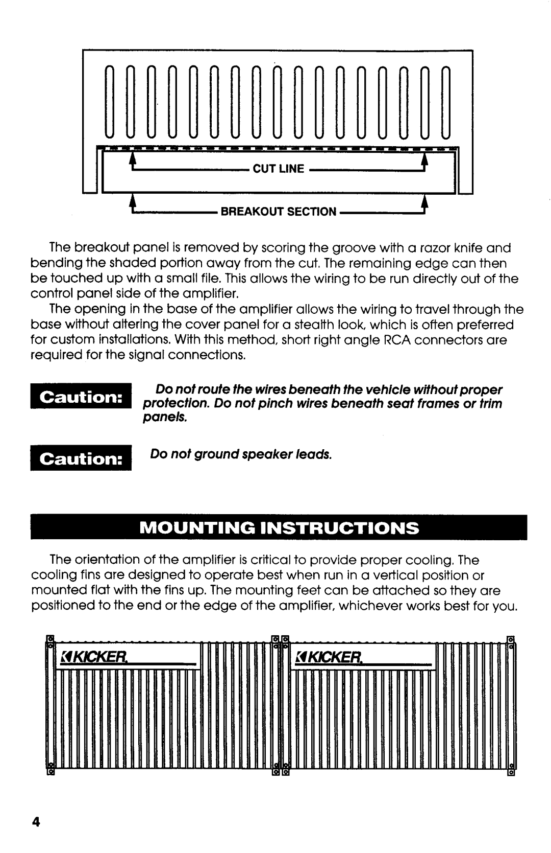 Kicker x50 manual 