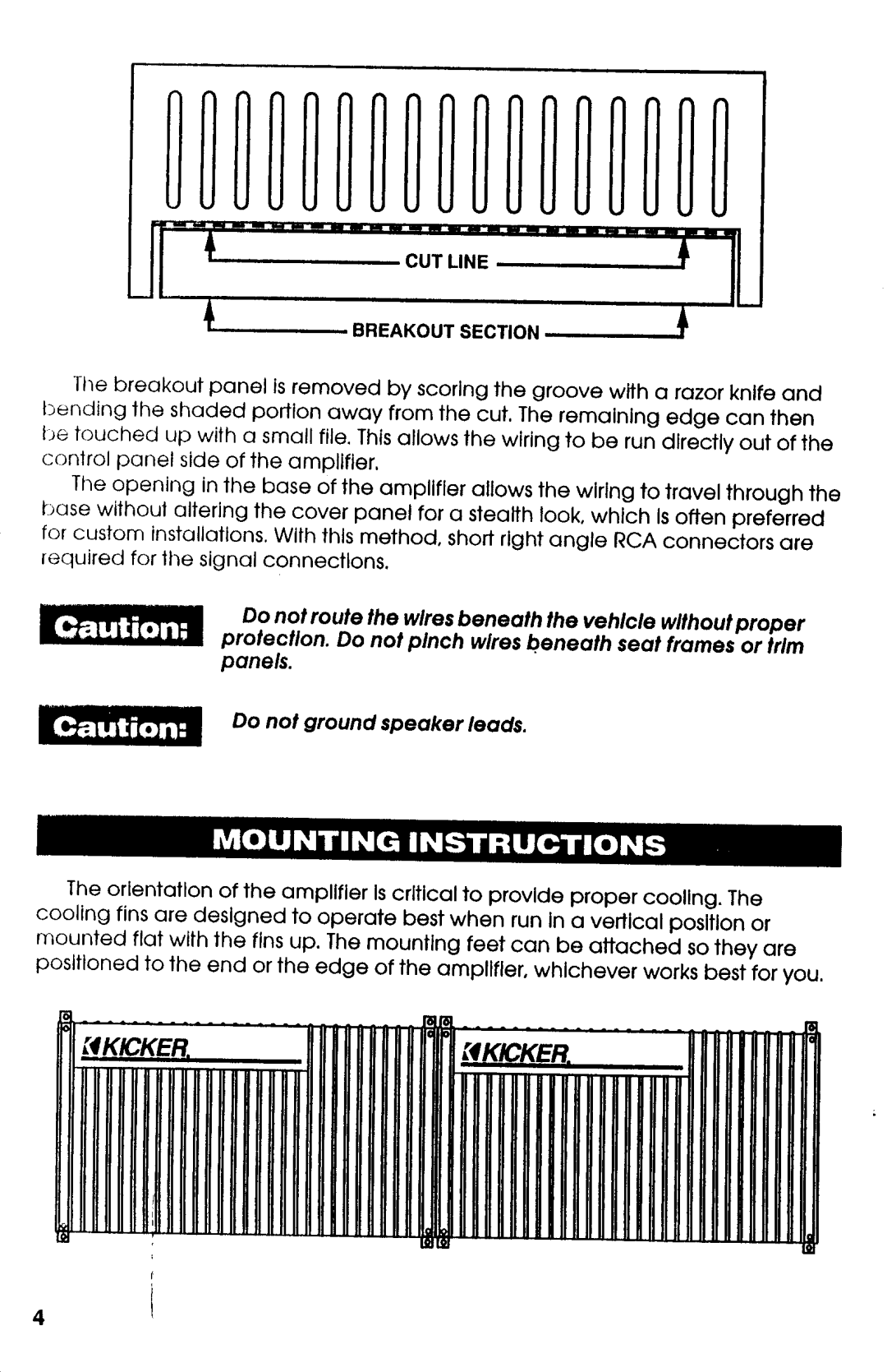 Kicker x50s manual 