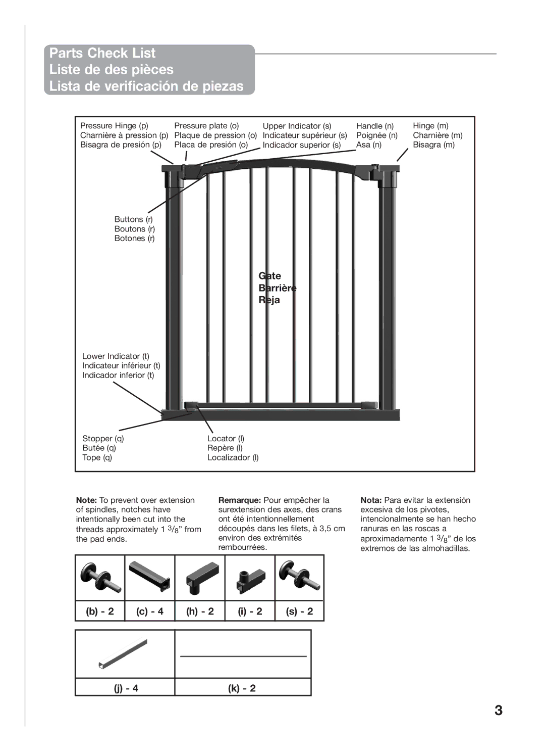 Kidco G150 manual Gate Barrière Reja 