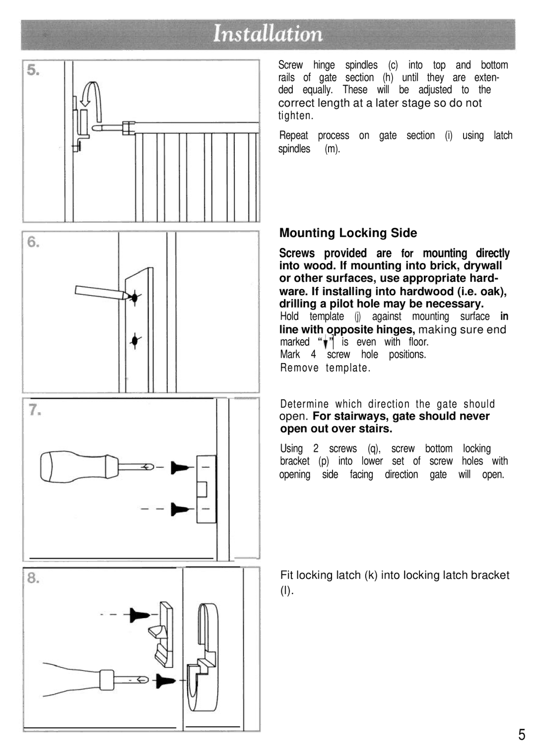 Kidco G20 manual 