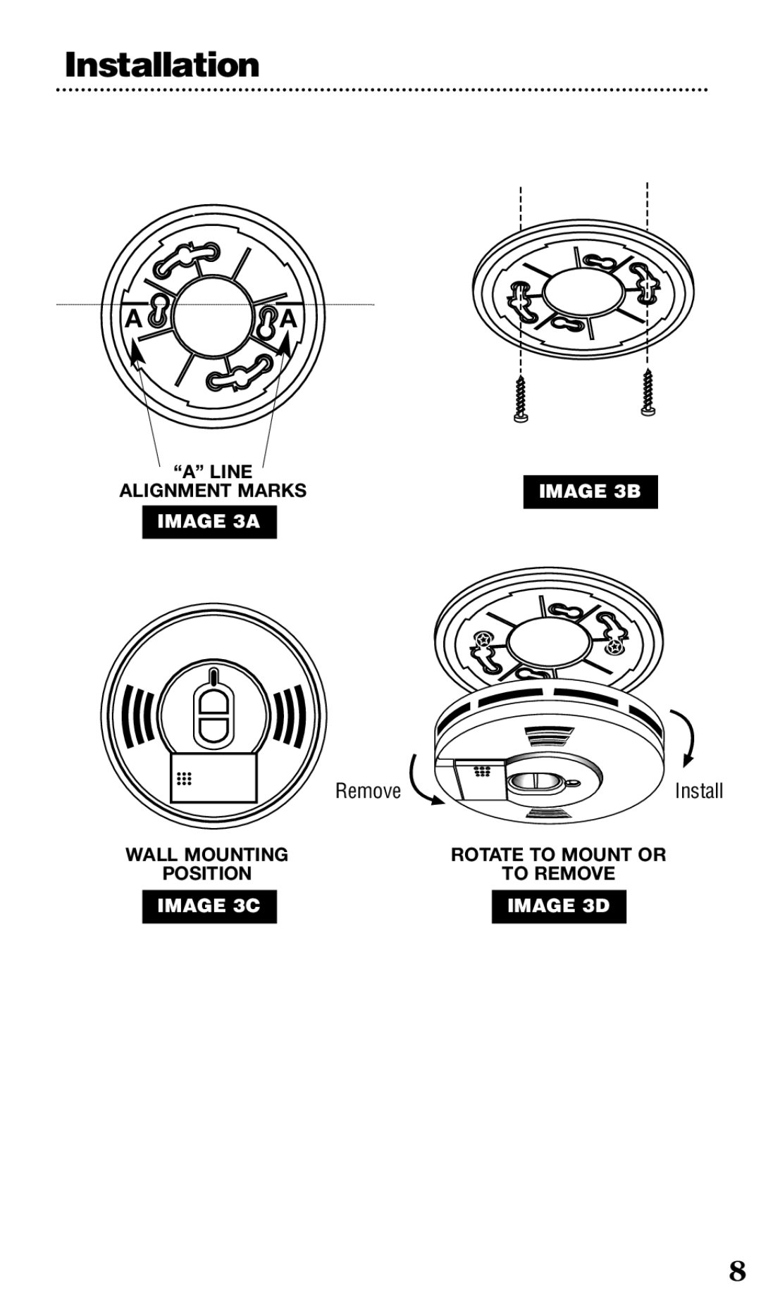 Kidde 0976CA manual Remove 