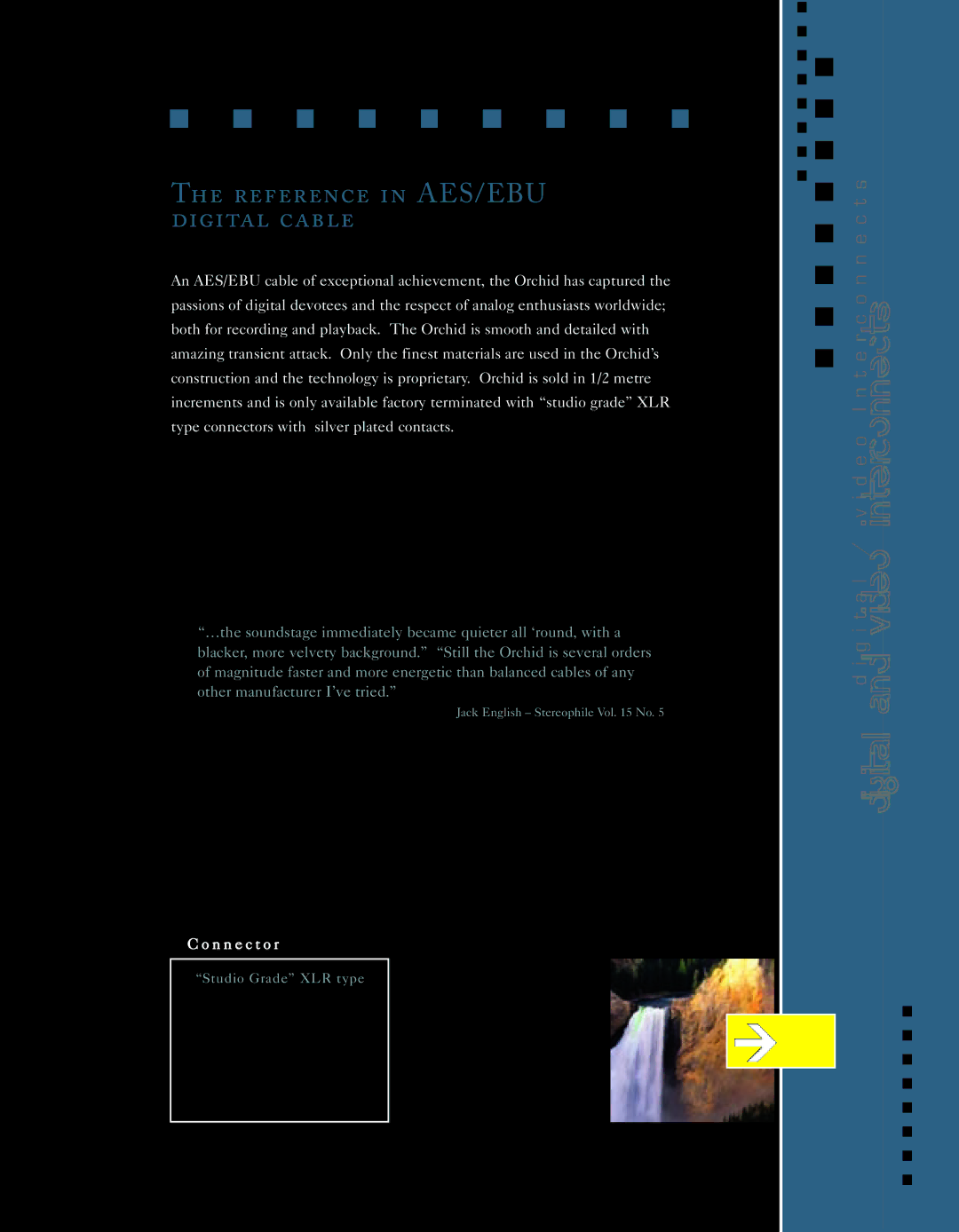 Kimber Kable PowerKordsTM manual Reference in AES/EBU digital cable 