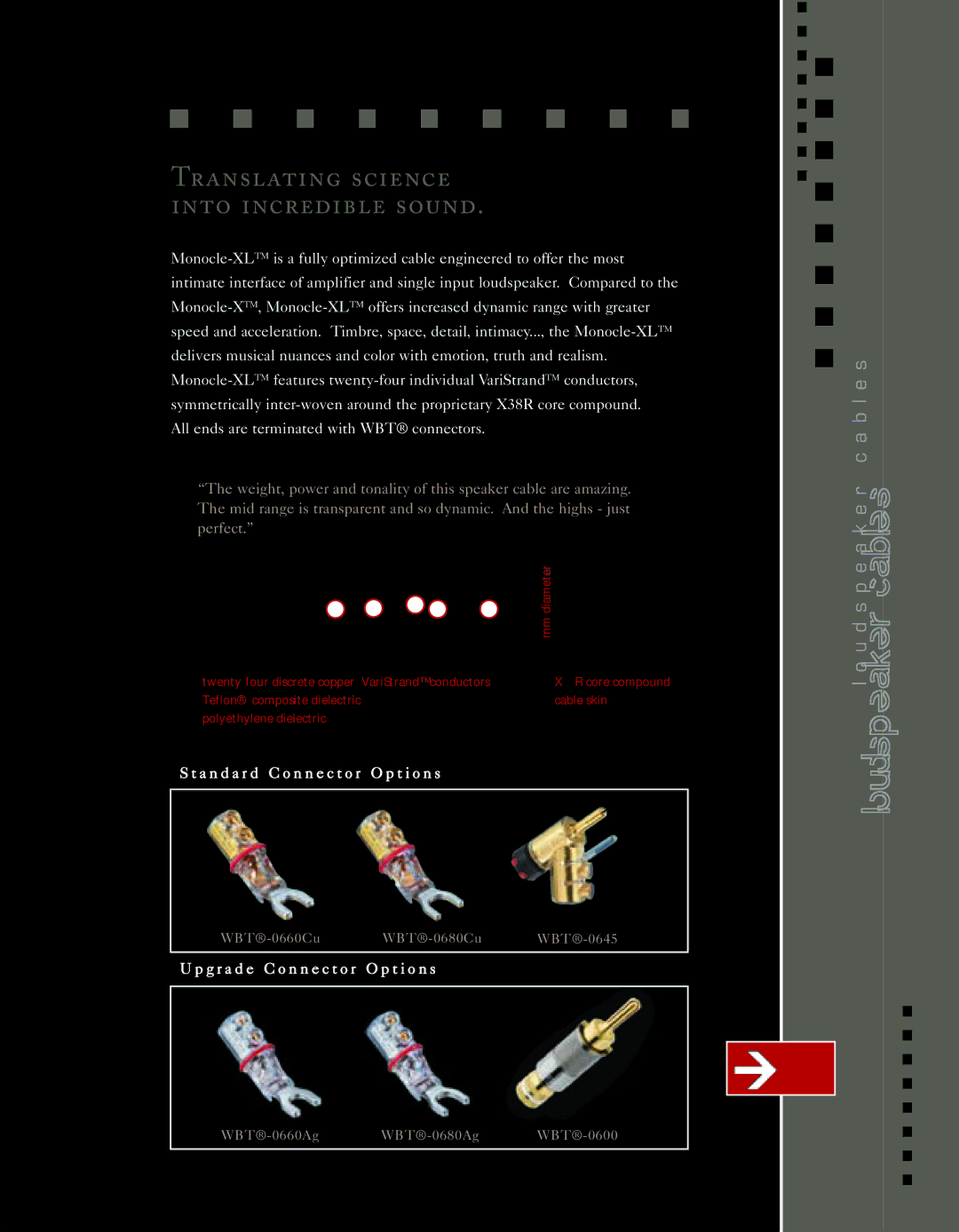 Kimber Kable PowerKordsTM manual Translating science into incredible sound 