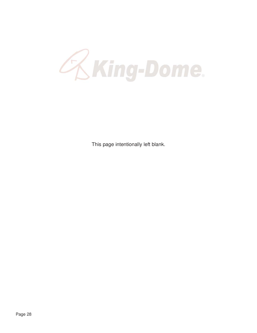 King Controls KD-3200, KD-2200 manual This page intentionally left blank 