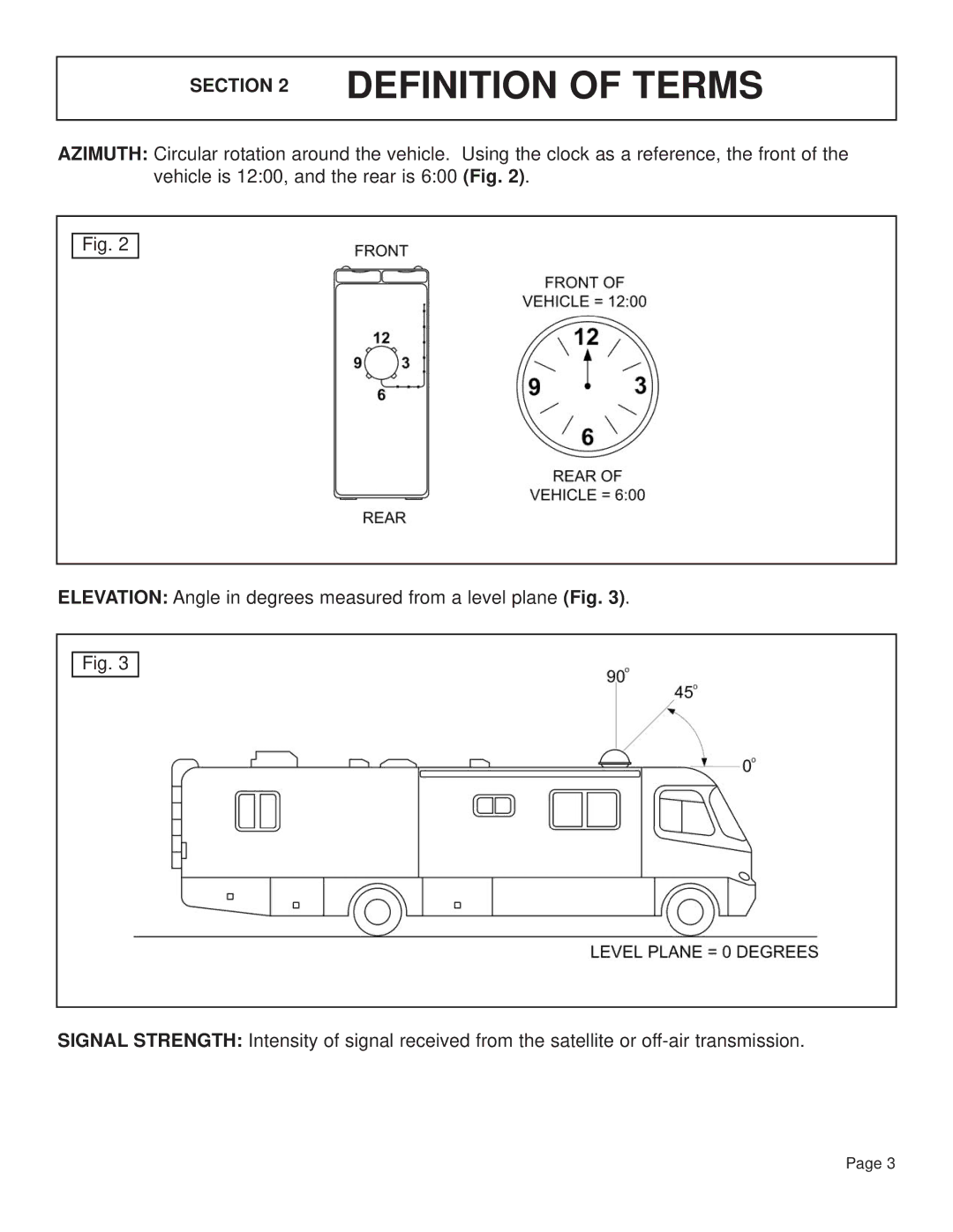 King Controls KD-2200, KD-3200 manual Definition of Terms 