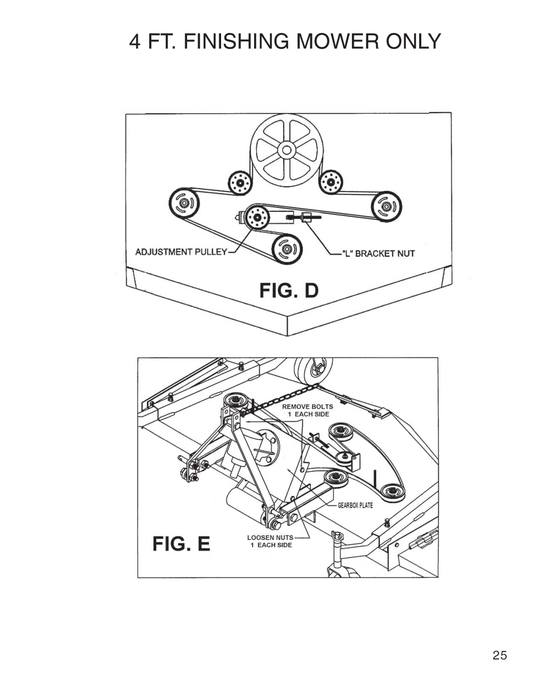 King Kutter Free Floating Finishing Mower manual FT. Finishing Mower only 