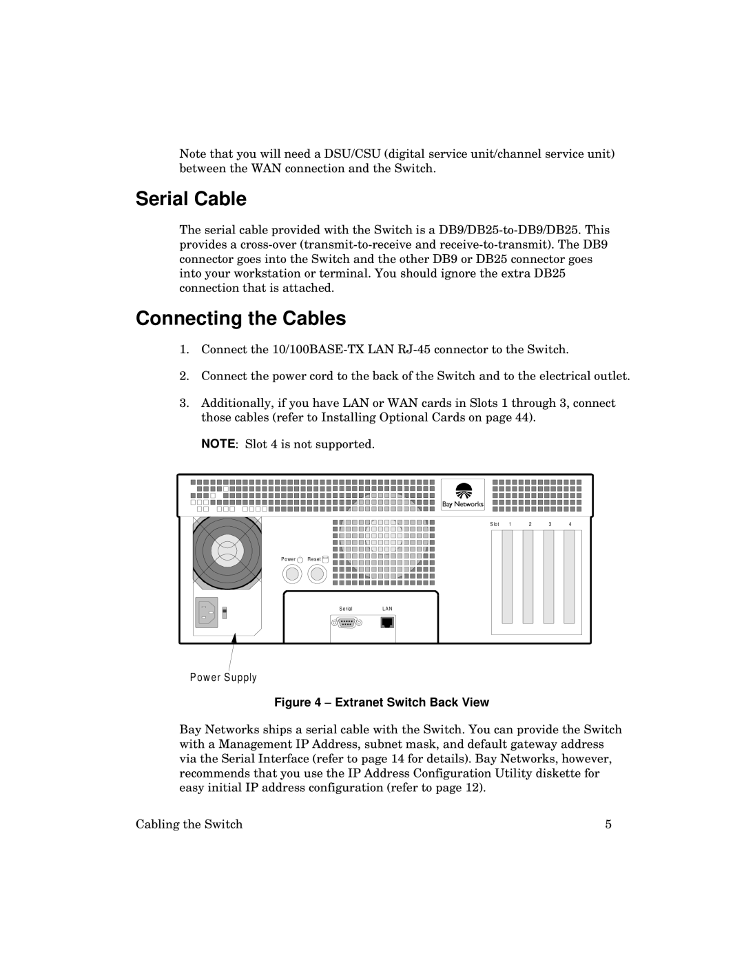 Kingston Technology 2000 manual Serial Cable, Connecting the Cables 