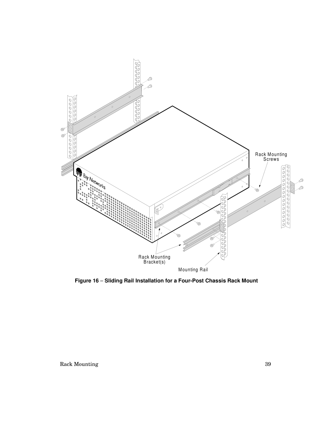 Kingston Technology 2000 manual Rack M ounting Screws Brackets Ounting Rail 