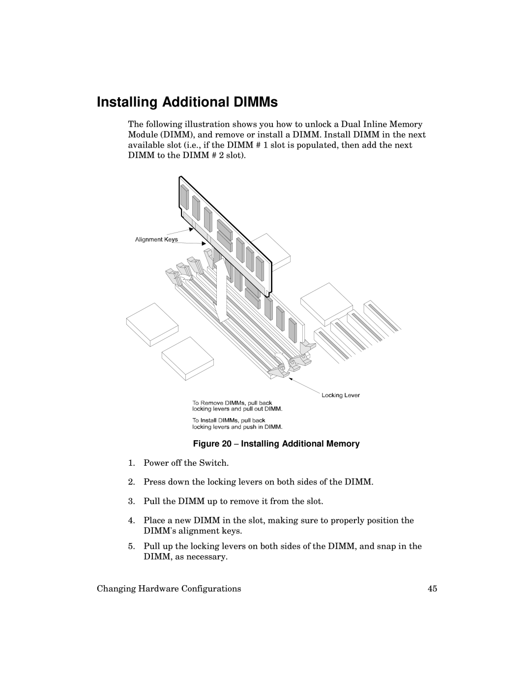 Kingston Technology 2000 manual Installing Additional DIMMs, Installing Additional Memory 