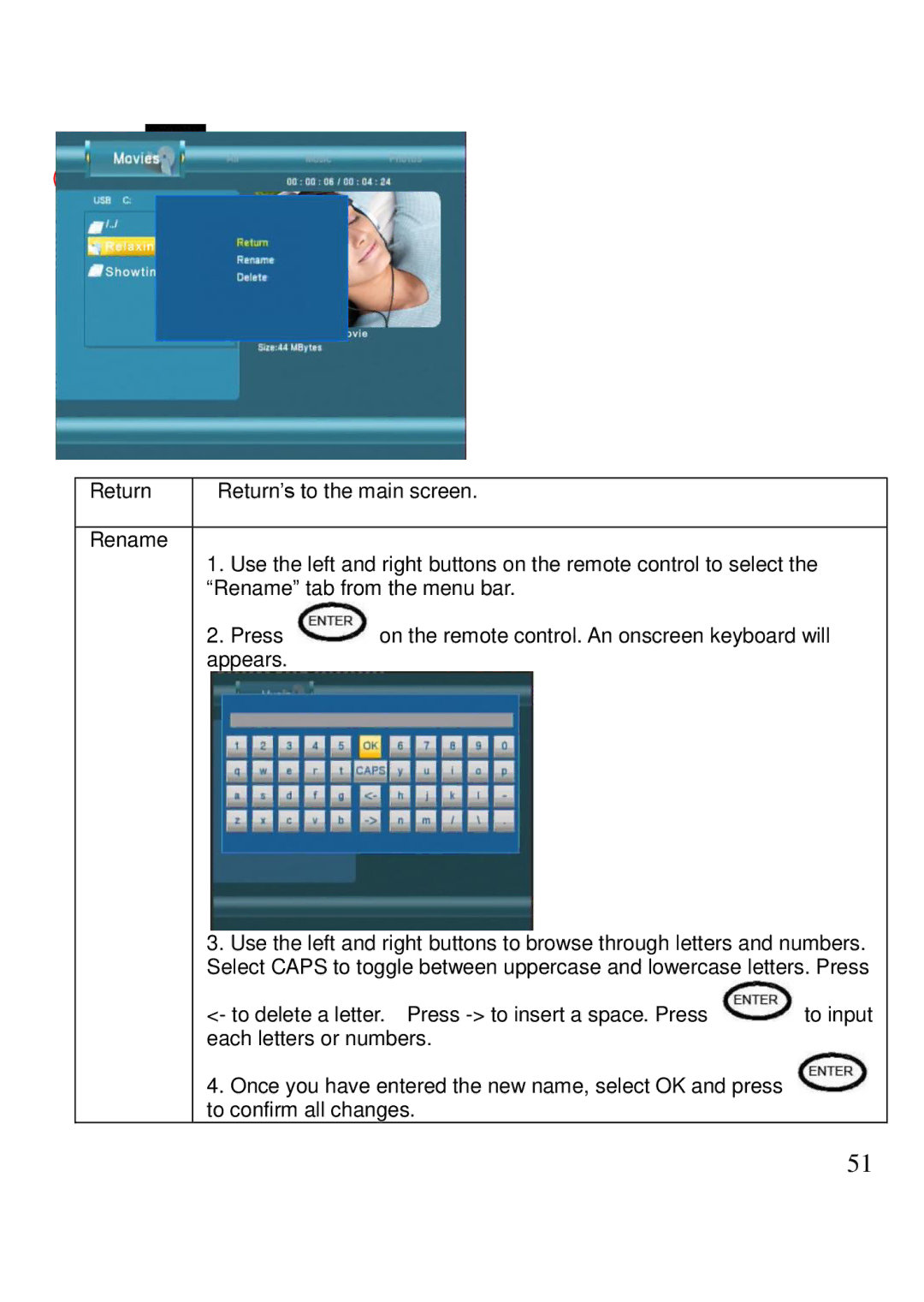 Kingwin KM-31BK manual 2Press to display the Edit tab 