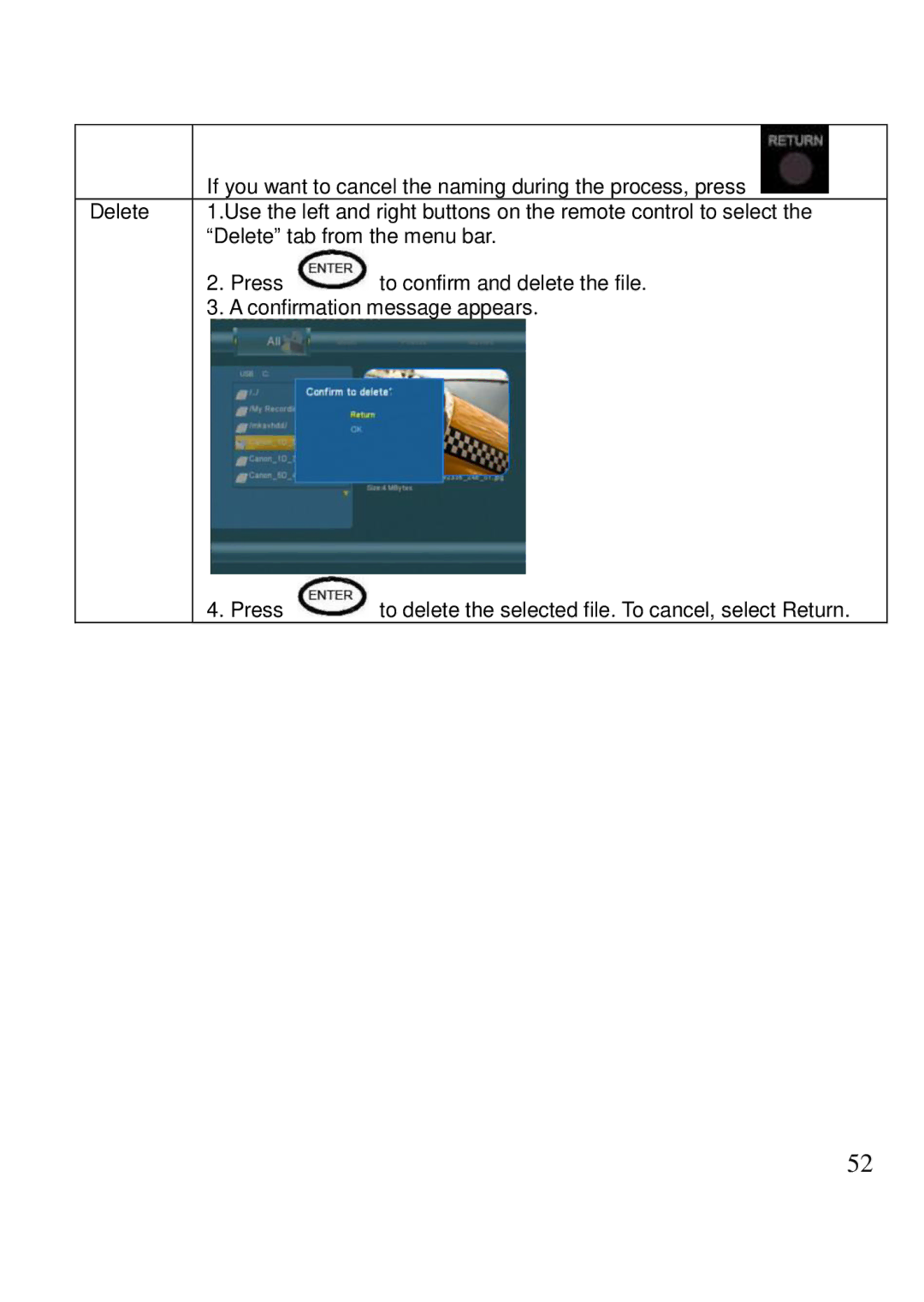 Kingwin KM-31BK manual If you want to cancel the naming during the process, press 