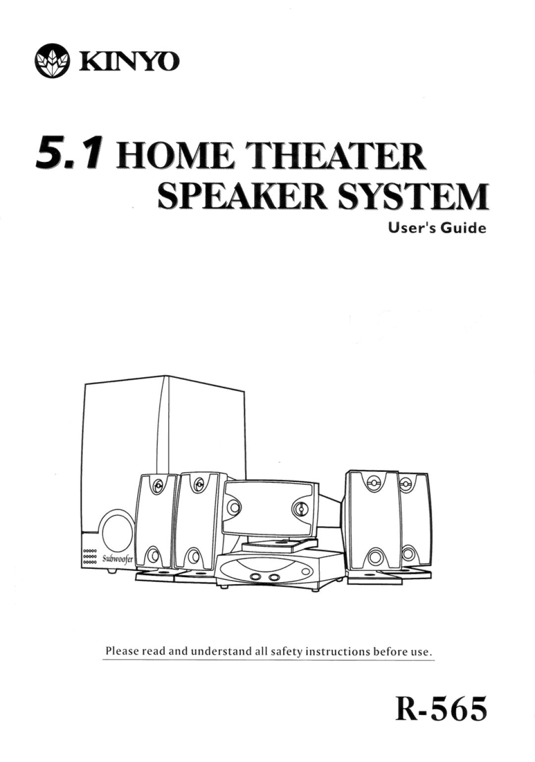 Kinyo R-565 manual 