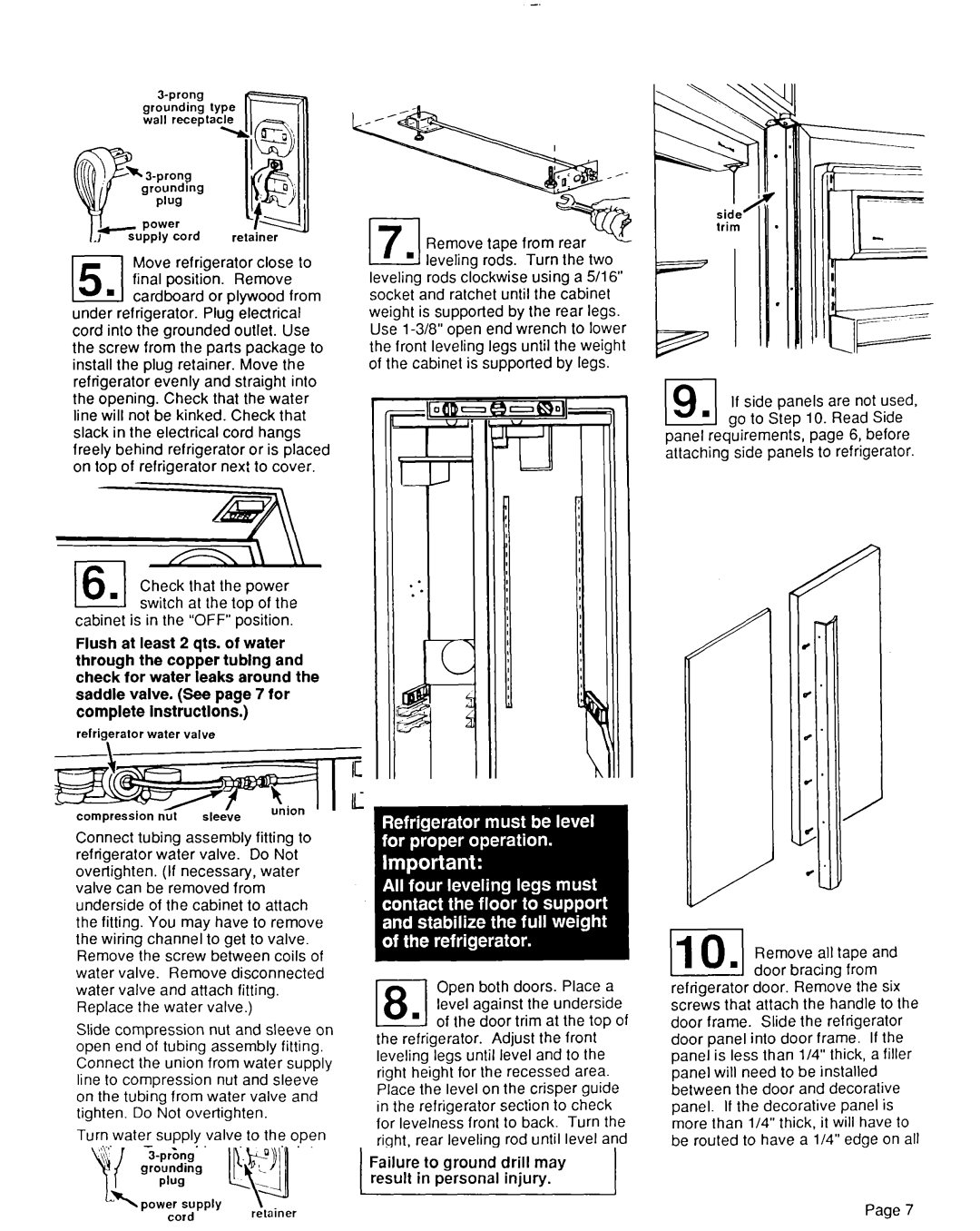 KitchenAid 2000-101 installation instructions Eif 