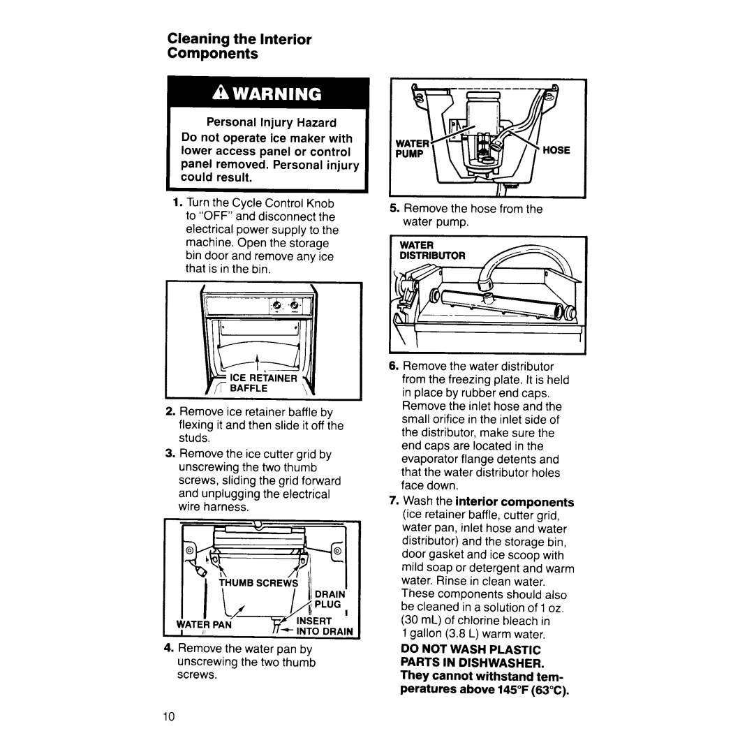 KitchenAid Ice Maker, 206, KUIS185 manual 