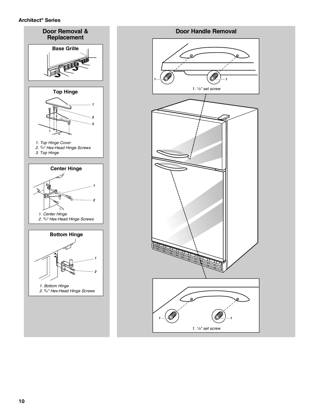 KitchenAid 2225409 manual Architect Series 