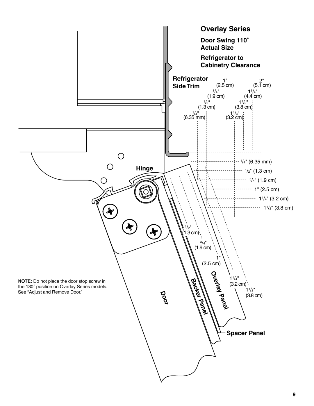 KitchenAid 2307890A manual Door 