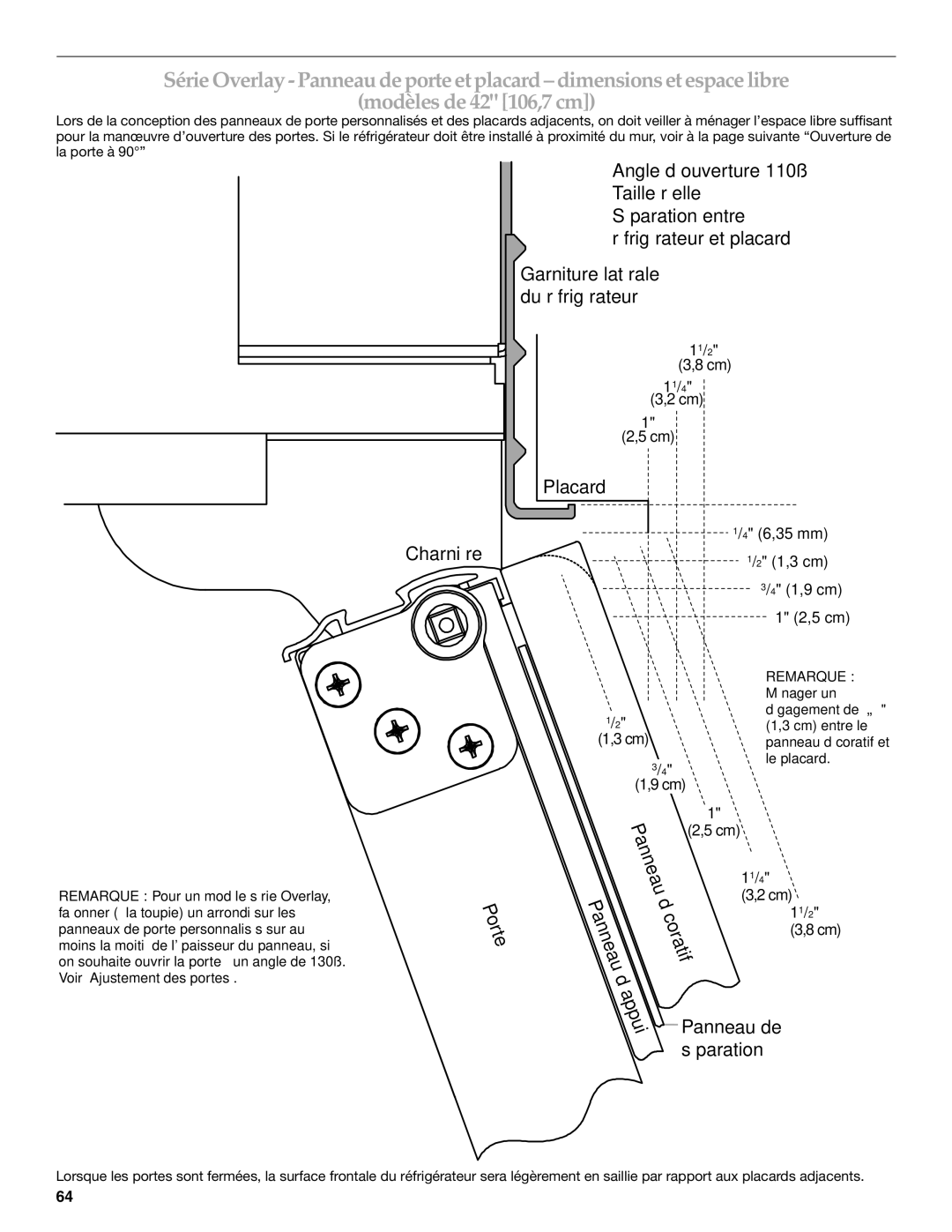 KitchenAid 2320680B manual Porte 