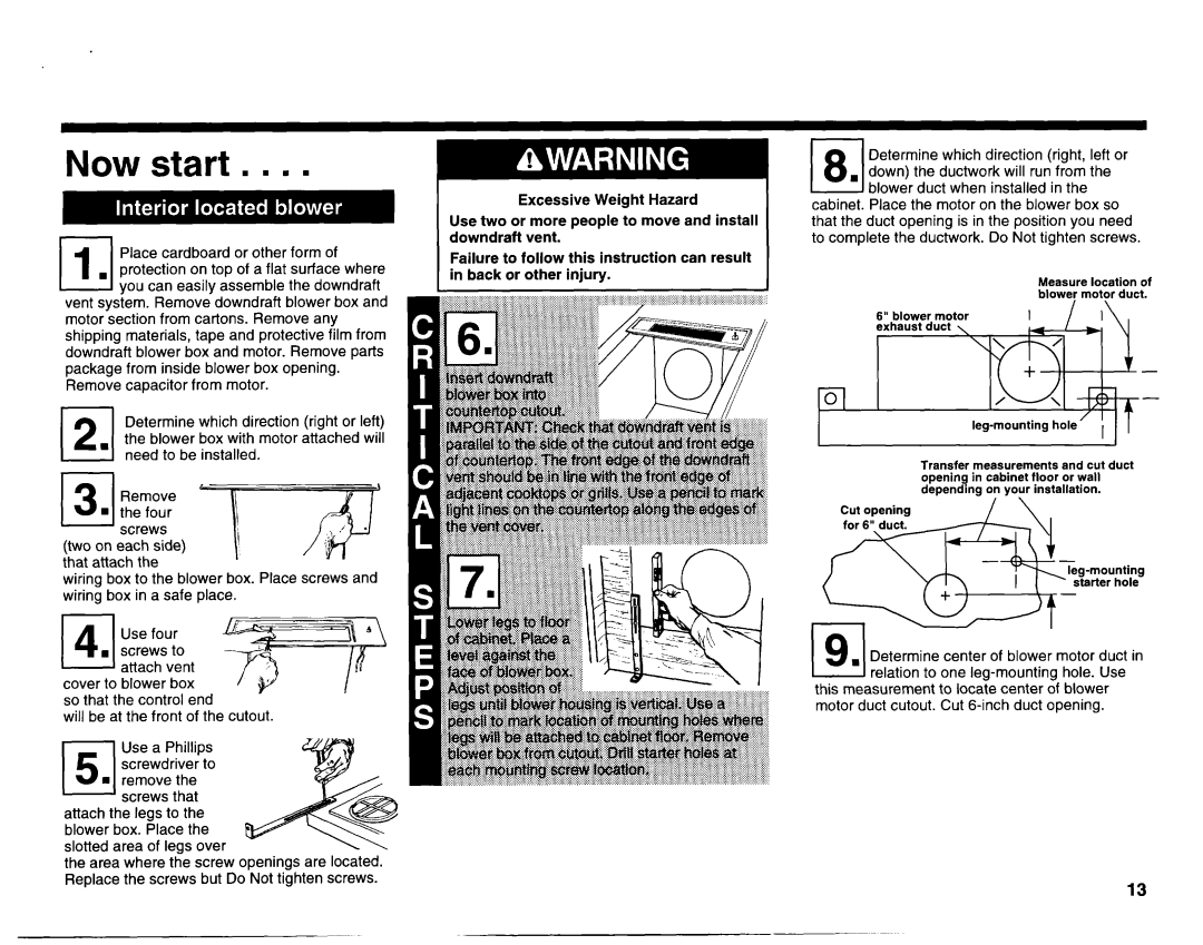 KitchenAid 3182048 installation instructions Now start . n n n, Itt 