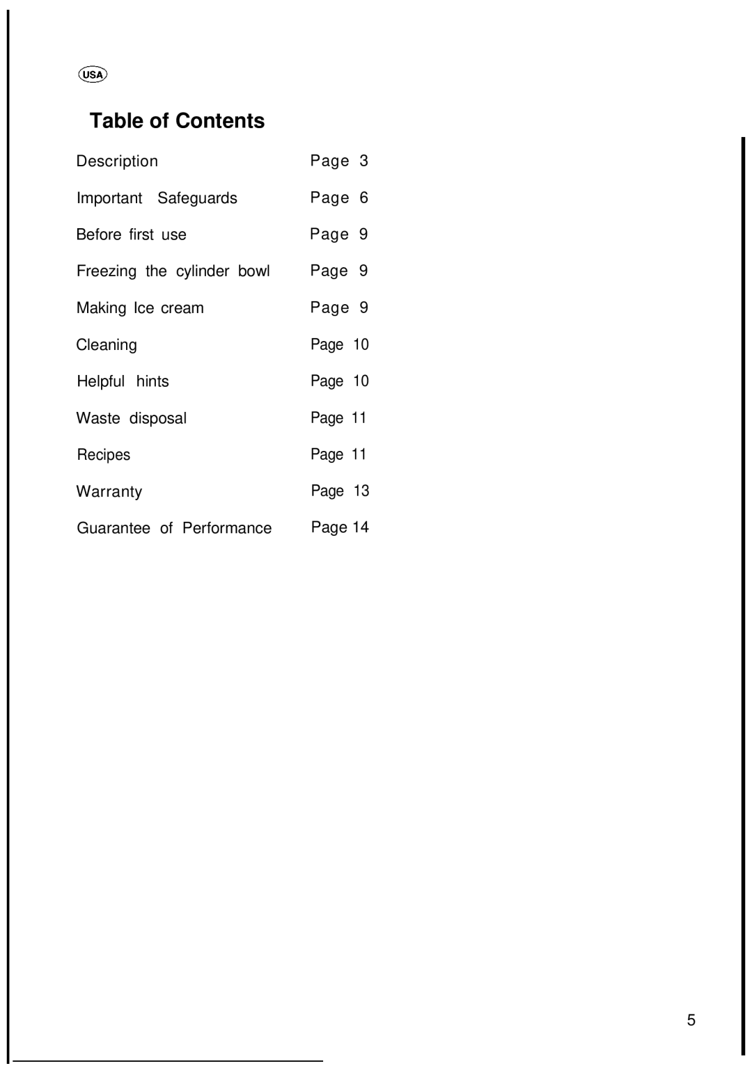 KitchenAid 358 manual Table of Contents 