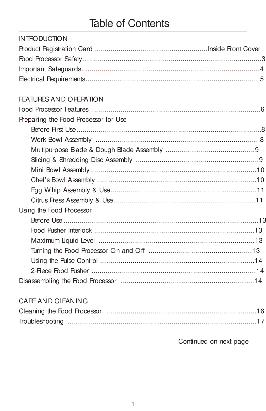 KitchenAid 4KFPM770, 4KFPW760 manual Table of Contents 