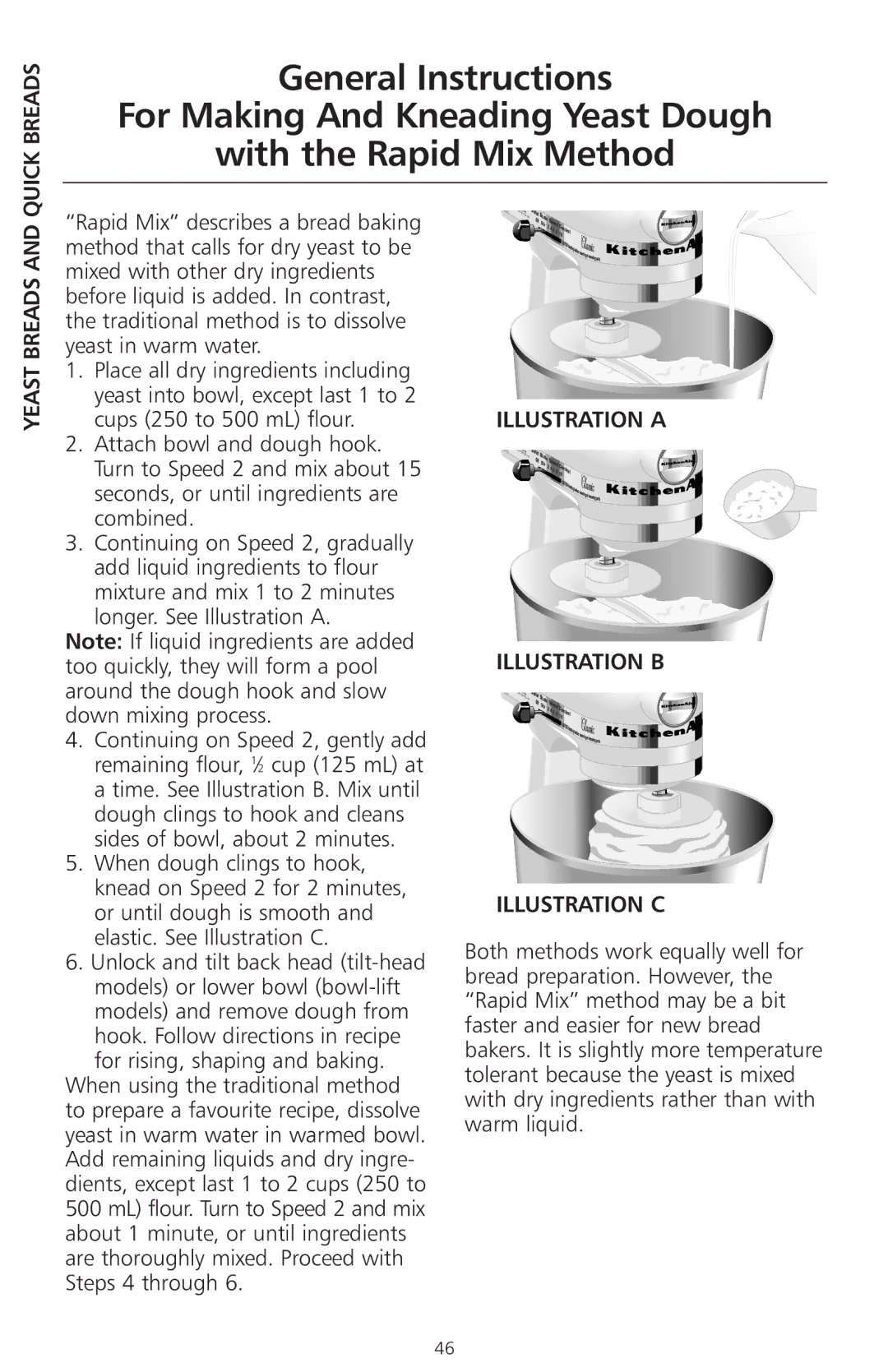 KitchenAid 4KSMC50S manual Quick Breads 