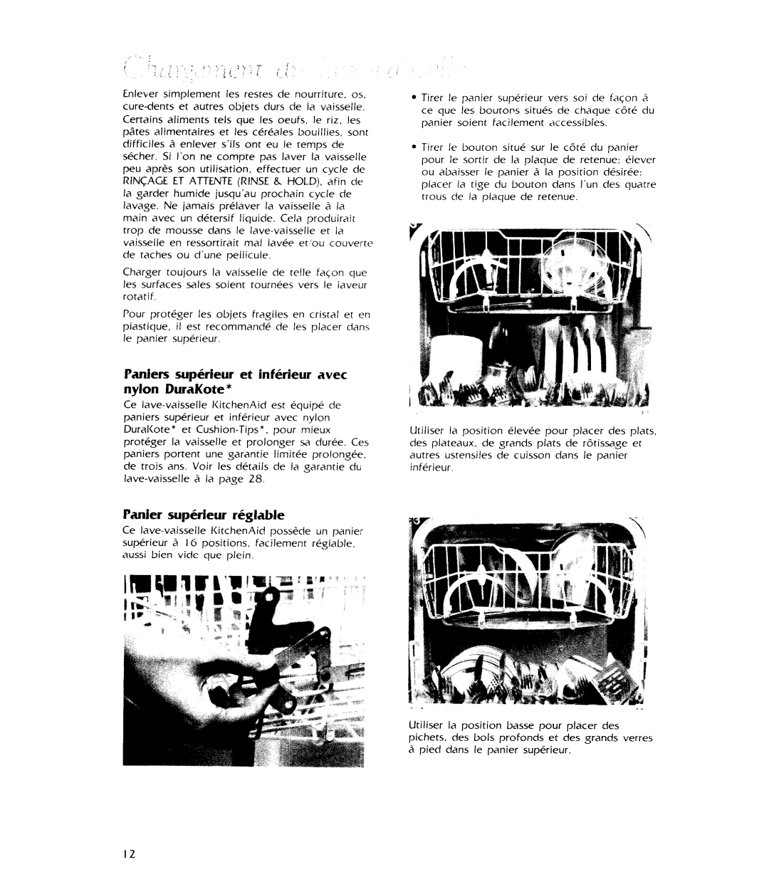 KitchenAid 4KUDS220T manual 