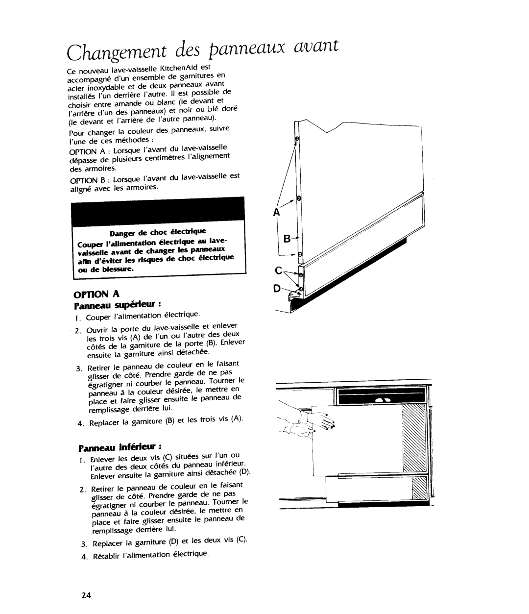 KitchenAid 4KUDS220T manual 