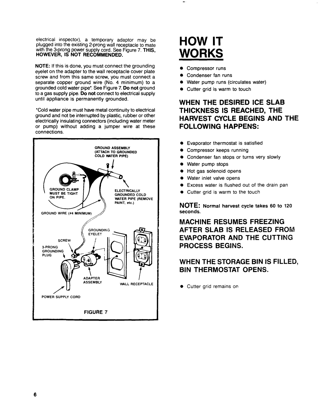 KitchenAid 4KUIS185S manual HOW IT Works, HOWEVER, is not Recommended 