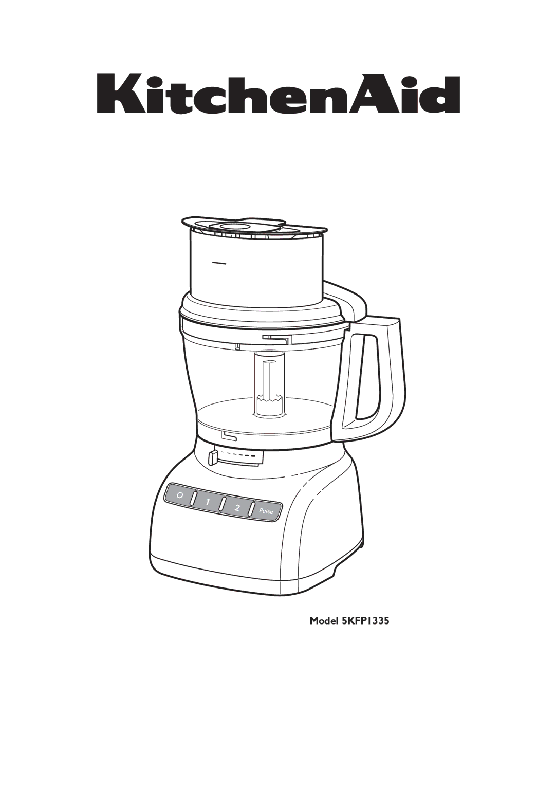 KitchenAid manual Model 5KFP1335 