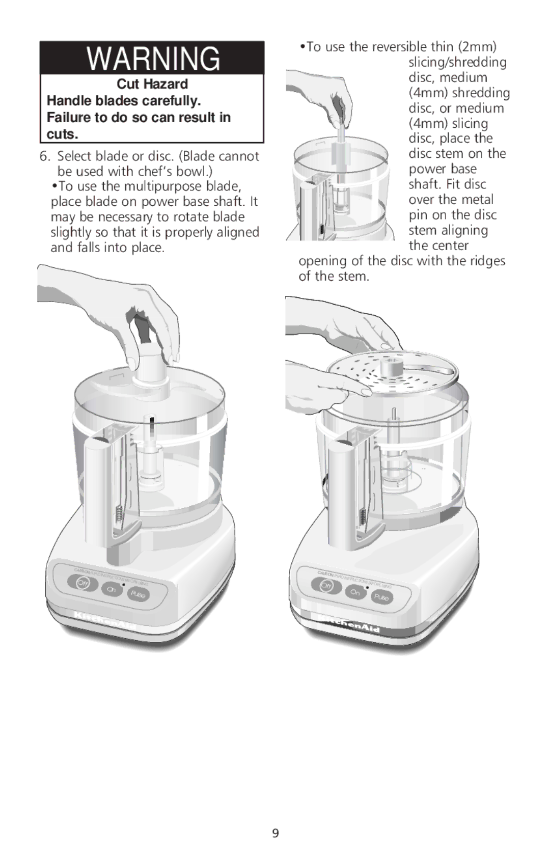 KitchenAid 690, 670 manual Pulse Off 