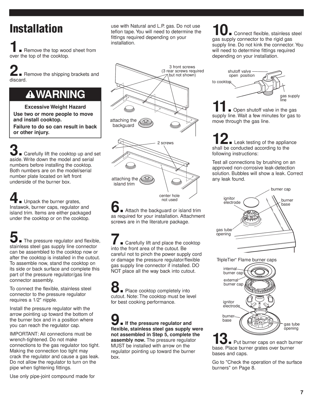 KitchenAid 8285418 installation instructions Installation 