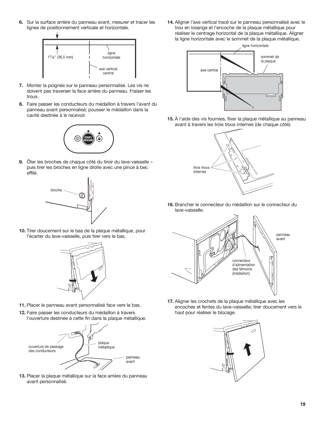 KitchenAid 528534, 8573714B installation instructions Ligne 